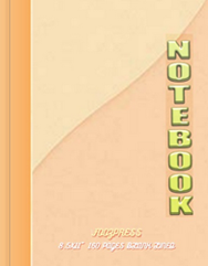 FOOZPRESS Notebook 8.5x11 Paperback 160 pages